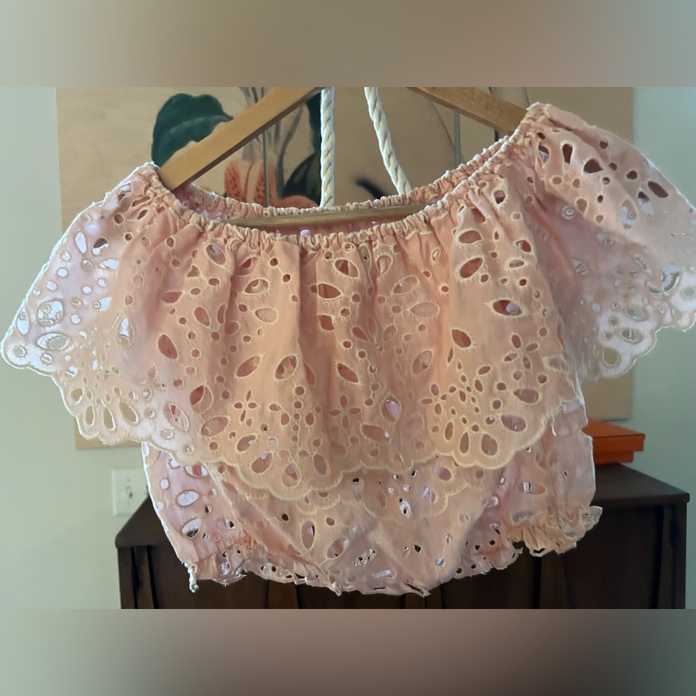 Two Piece Crop + Hi Low Skirt Set - Picture 5 of 9